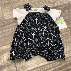 Carters Overall Set (black)
